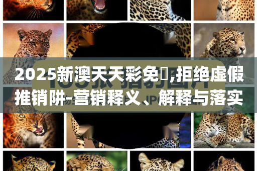 2025新澳天天彩免費,拒绝虚假推销阱-营销释义、解释与落实